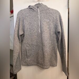The North Face Gray Zip-Up Women's Jacket